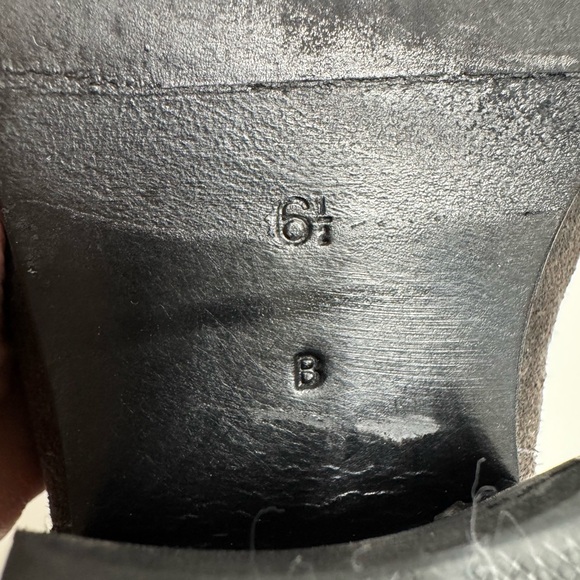 Sigerson Morrison Pointed Toe Brown Suede Boots Size 6.5 - Picture 12 of 13